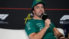 Fernando Alonso en conferencia de prensa