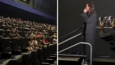 Así fue la inesperada aparición de Jared Leto en Tron: Ares frente a pocos asistentes