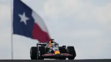 Isack Hadjar, en Estados Unidos