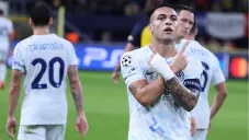 Lautaro anotó uno de los cuatro goles del juego