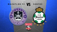 Mazatlán vs Santos EN VIVO Liga MX Apertura 2025 Jornada 14