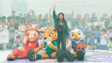 Clara Brugada encabeza entrega de uniformes del primer Torneo Infantil y Juvenil Ollamaliztli rumbo al Mundial 2026q