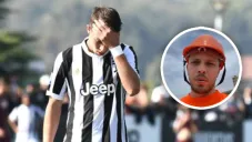 Del entrenamiento con Cristiano Ronaldo al casco y la pala: así cambió la vida de un exJuventus