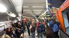 La estación Miguel Ángel de Quevedo tuvo que ser cerrada tras el incidente.
