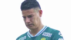 James Rodríguez 'explota' con Nacho Ambriz tras ser sustituido ante Atlas