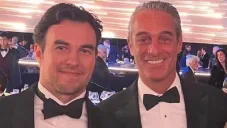 Pérez y Domit en una foto juntos