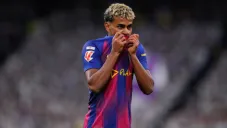 Yamal en el Santiago Bernabéu