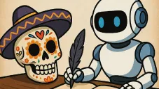 Cómo hacer una calaverita literaria con inteligencia artificial paso a paso