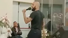Dani Alves reapareció como pastor en su iglesia