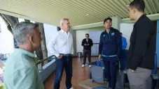 Visita de lujo en La Noria: Javier Aguirre observa de cerca a jugadores de Cruz Azul