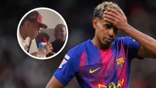 Lamine y su hermano cantaron el icónico tema de Shakira