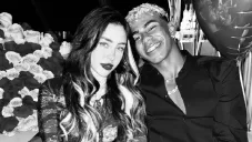 Lamine Yamal y Nicki Nicole en el cumpleaños del jugador