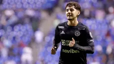 El canterano celeste debutó ante Puebla