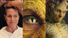 La modelo tardó horas en poder recrear a su personaje de la mitología griega.