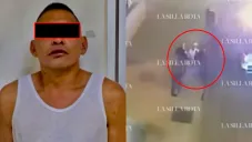 El detenido estaba bajo los influjos de alguna sustancia.