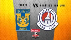 Tigres vs Atlético de San Luis EN VIVO Liga MX Apertura 2025 Jornada 17