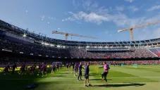 Entrenamiento del Barcelona