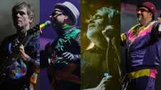 Casi dos horas de música donde la gente no paró de bailar, cantar y beber.