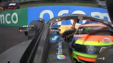 Piastri quedó fuera de la carrera sprint