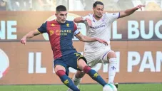 Genoa de Johan Vásquez rescata empate ante Fiorentina en el debut de De Rossi como su nuevo DT