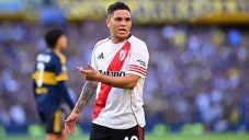 Juanfer Quintero, futbolista de River Plate, se encara con periodista después del Superclásico