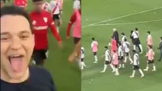 Se dio a conocer el video del hincha agredido por Maxi Salas