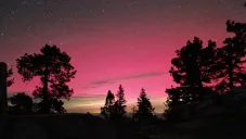 Auroras boreales en México: tormenta solar severa pinta el cielo de verde y púrpura