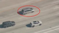 La fugitiva viajaba a más de 145 kilómetros por hora.