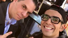 Martinoli con Capi Peréz