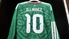 Diego Lainez estrena número con el Tri