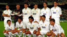 Hugo Sánchez y Óscar Ruggeri en el Real Madrid