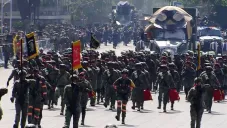 Este jueves se realizó el desfile Cívico-Militar por el 115 aniversario de la Revolución Mexicana.
