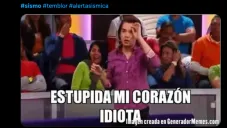 El humor se hizo presente tras el sonido de la alerta sísmica.