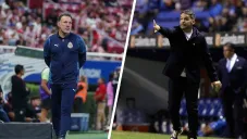 Gabriel Milito y Nicolás Larcamón