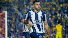 Germán Berterame con Monterrey
