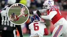 Extraña 'patada' en el Monday Night Football