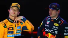 Lando Norris y Max Verstappen