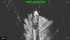 Video revela ataque letal de EU contra presunta narcolancha en el Pacífico Oriental