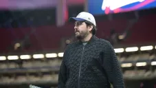 Amaury Vergara recordó a su padre durante el sorteo