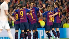 Busquets y Alba en el Barcelona