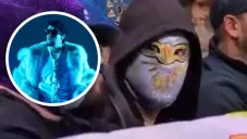Bad Bunny llega a México y sorprende en función de Lucha Libre del CMLL