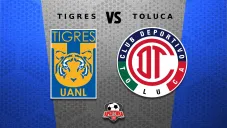 Liga MX: ¿Dónde ver la Final de Ida Tigres vs Toluca?