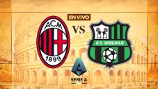 AC Milan vs Sassuolo EN VIVO Serie A Jornada 15