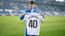 Víctor Valdepeñas debutó con el Real Madrid ante el Alavés