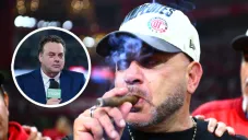 Turco Mohamed explota y reta a Faitelson en vivo en la señal de TUDN: "Que baje si tiene huev..."