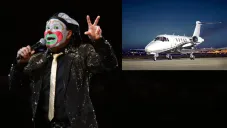 El payasito publicó un video donde explica qué pasó con su aeronave.