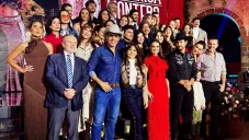 El elenco se reunió este día para la presentación oficial de la producción.