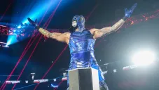 Penta luchó en un lugar muy poco común