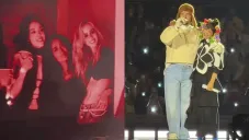 El concierto del Conejo Malo estuvo lleno de estrellas que no pararon de bailar todas las canciones.