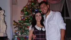 Alana Flores y Sebastián Cáceres comparten en redes como pasaron su Navidad juntos